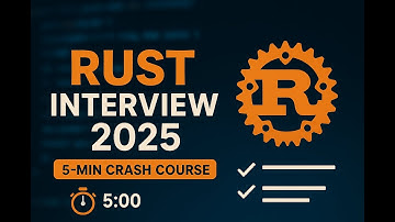 Rust Interview Questions & Answers 2025 — 5-Minute Crash Course for Dev Jobs