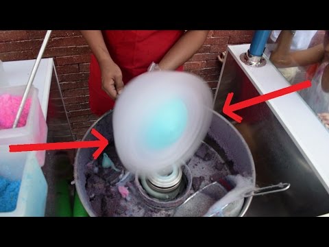 Slow Motion Cotton Candy in 60 Seconds!!