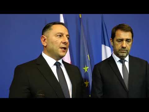 ვახტანგ გომელაური ოფიციალური ვიზიტით საფრანგეთის რესპუბლიკას ეწვია