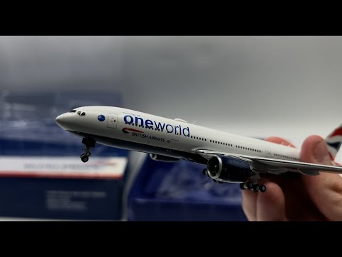 Gemini Jets British Airways Boeing 777-200ER 1:400 Scale Unboxing