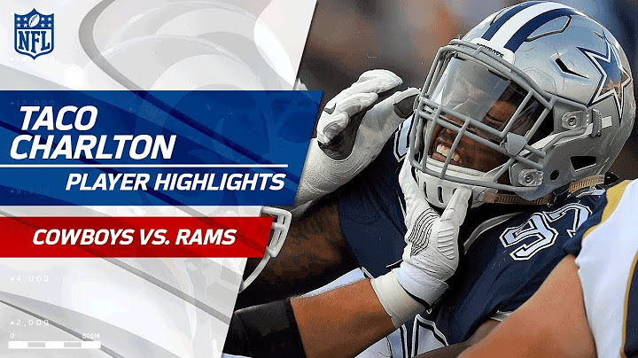 Taco Charlton's Best Plays vs. Los Angeles | Cowboys vs. Rams | Preseason Wk 1 Player Highlights