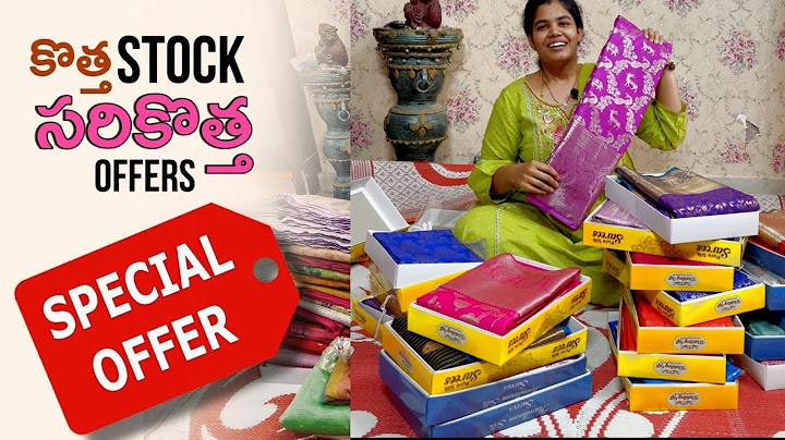 Malli full stock tho vachesaaa…// semi Kanchi Pattu Sarees ￼￼// Aashadam office // #saree #vlog ￼