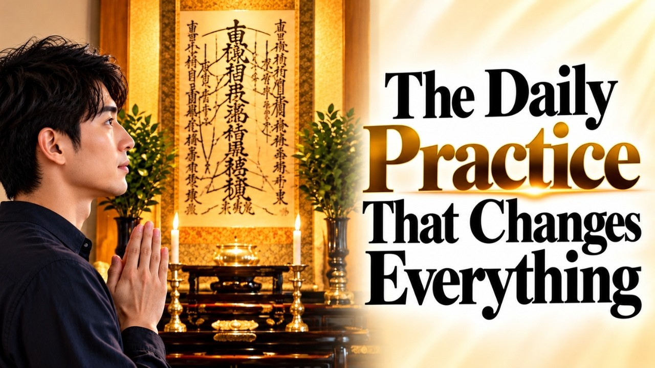 The Daily Practice That Changes Everything | Nichiren Buddhism