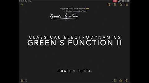 Classical Electrodynamics: Lecture 3