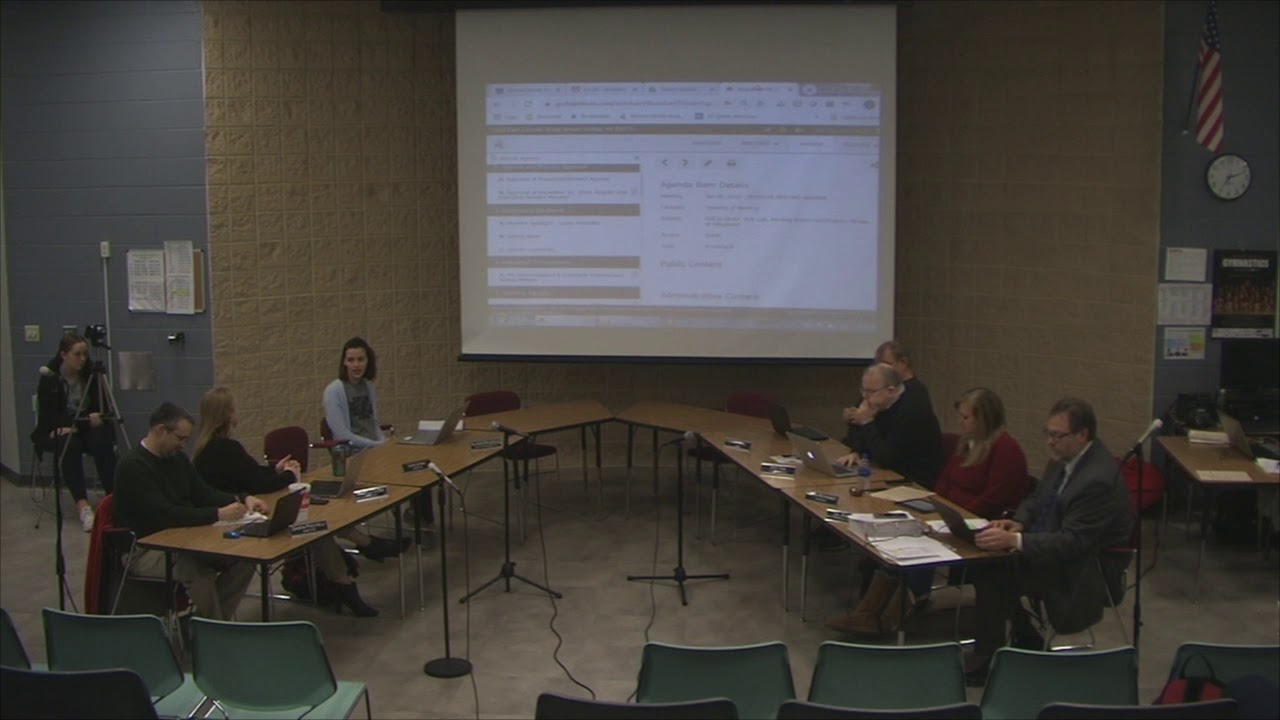 Mount Horeb Area School District Board of Education Meeting held on 1/6