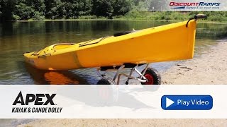 Apex KC-Dolly Personal Watercraft Dolly Kayak and Canoe 