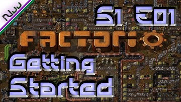 Factorio Tutorial / Lets Play - S1 E01 - How to Get Started