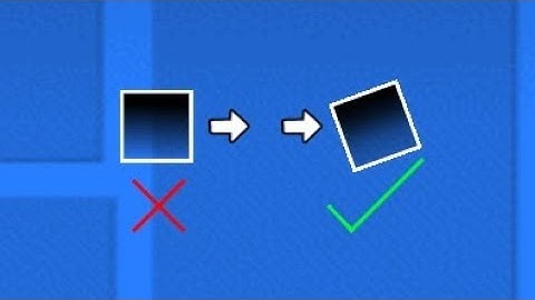 This is how to make a block that can rotate in Geometry Dash