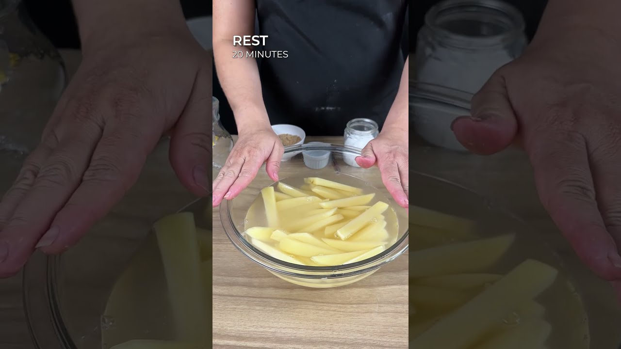 I Was Asked Why My Fries Are So Crispy 