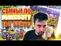 Данлудан Выиграл Миллион в Big Bad Wolf по Максбэту | Топовая Бонуска Хайрол в Свиньях от Квикспин