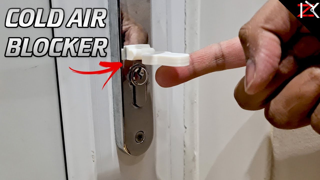 How To STOP Cold Draught Coming Through KEYHOLE - Door Keyhole Lock