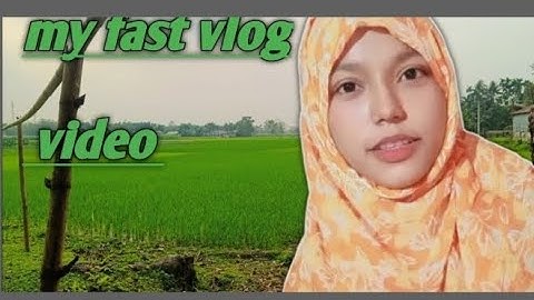 My first vlog video my first village vlog video my life style vlog 
