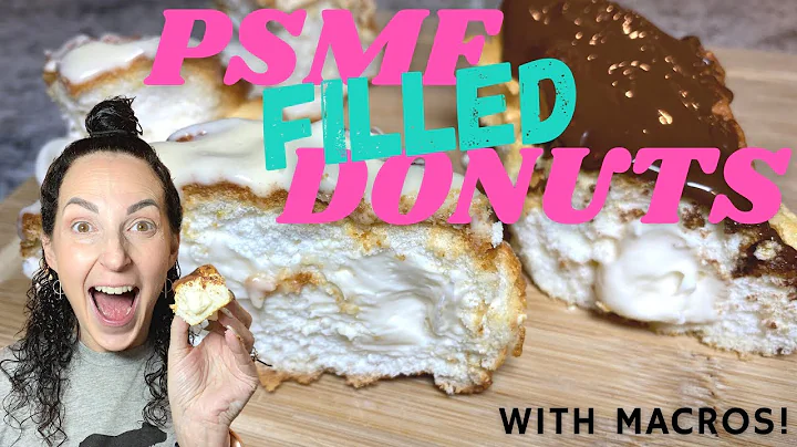 PSMF FILLED donuts with macros!  | PSMF bread Reci...