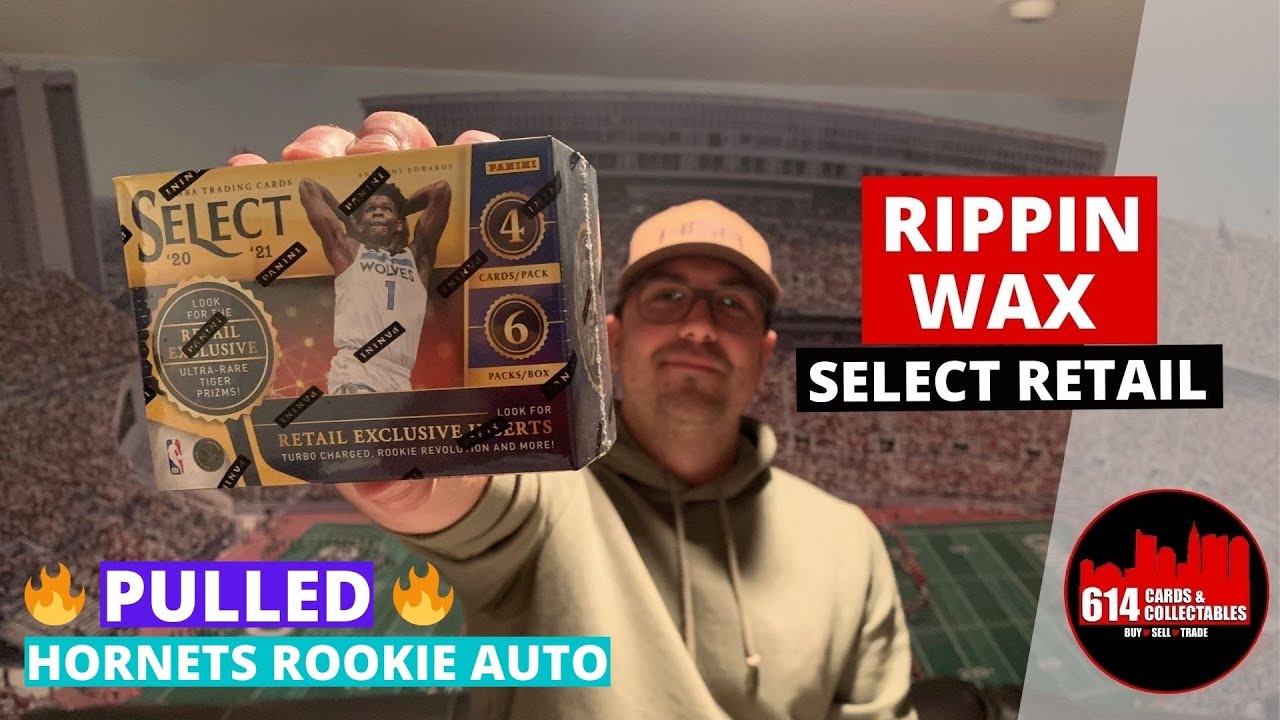 PULLED A HORNETS ROOKIE AUTO! 2020-21 NBA Select Retail Rip