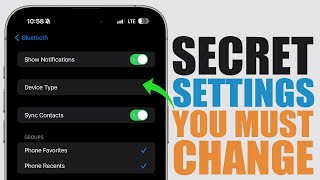 15 iPhone HIDDEN Settings You Need to CHANGE in 2024 !