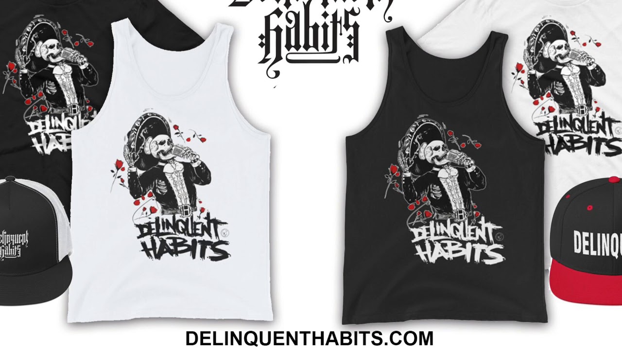 Delinquent Habits Merchandise - El Mariachi Delinquente Tanks and