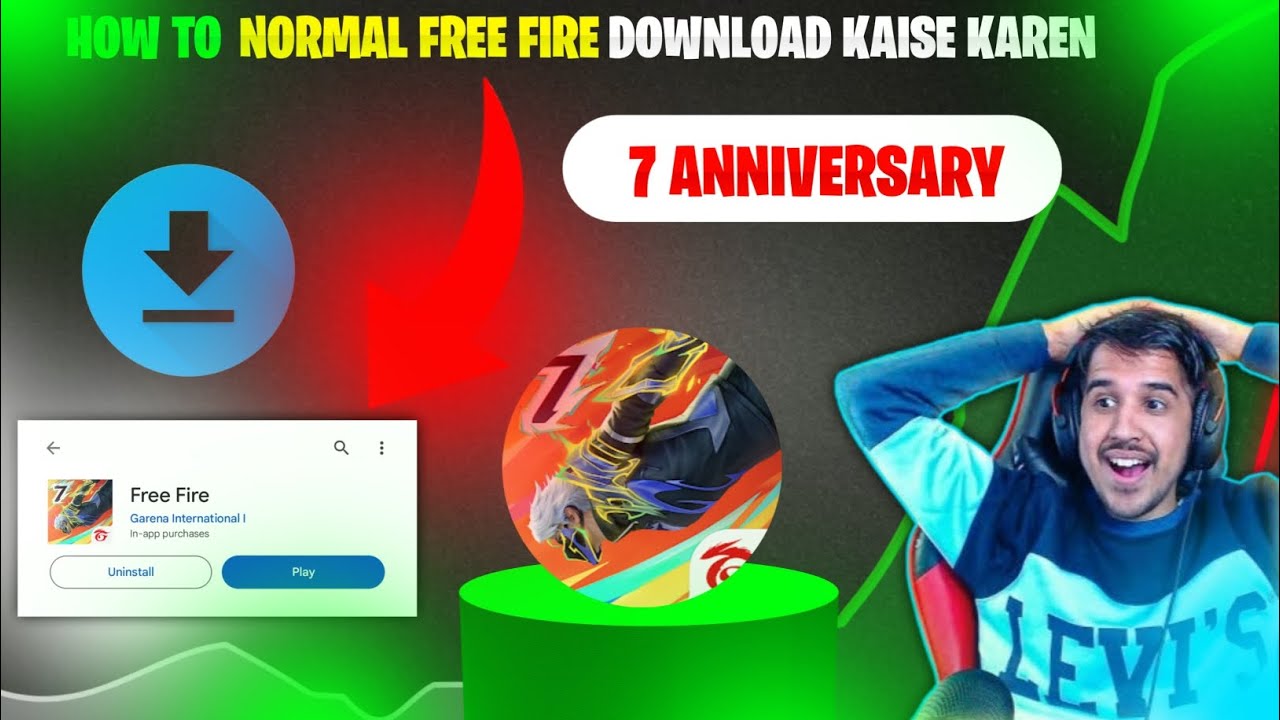 HOW TO NORMAL FREE FIRE DOWNLOAD KAISE KAREN TODAY 🔥