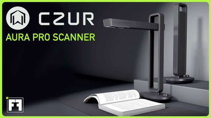 Czur – Scanner De Livres Portable Aura X Pro-a, Pour Documents A3