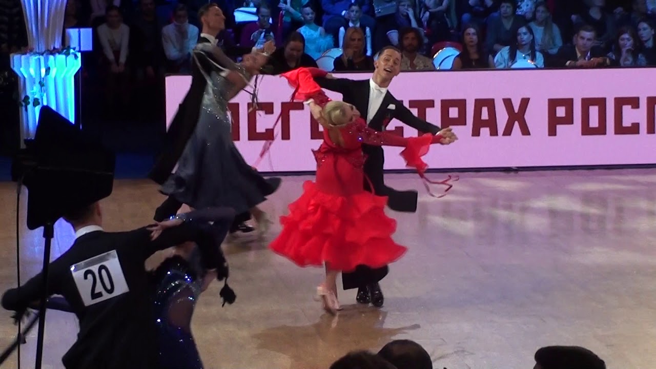 quickstep isn't responding Evgeny Moshenin - Dana Spitsyna, RUS Viennese Waltz 1/2 Grand Slam Standard ROC - 2017