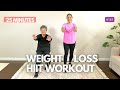 25 minute Weight Loss Workout | HIIT for Seniors, Beginners