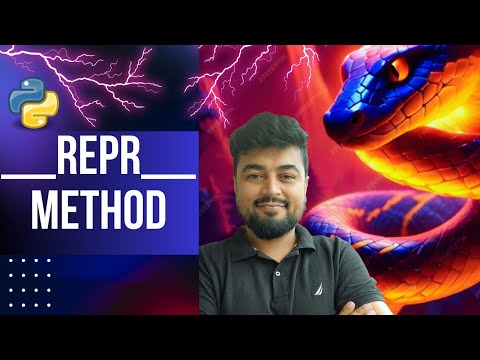 #88 Python Tutorial for Beginners | __repr__ Method | Hindi