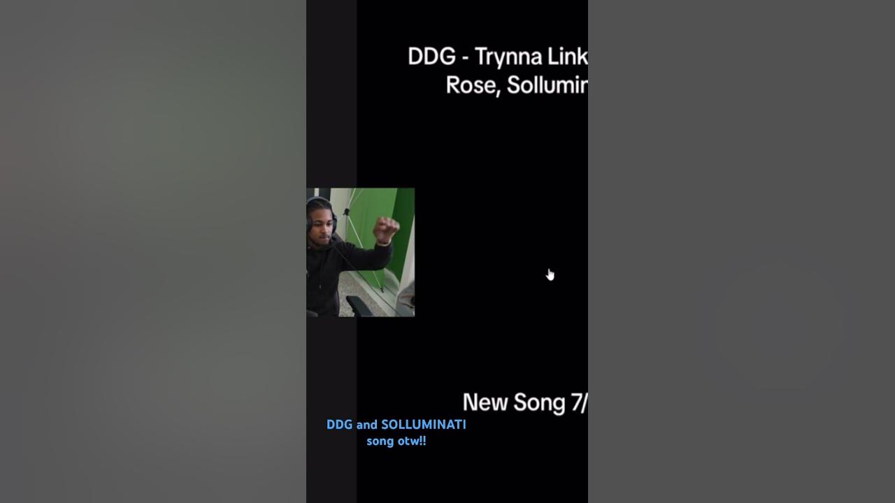 DDG leaks song with SOLLUMINATI!! #ddg #solluminati #comedy #beef DDG leaks song with SOLLUMINATI!! #ddg #solluminati #comedy #beef