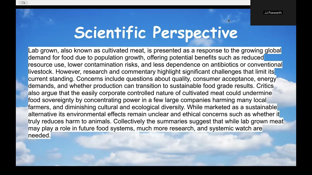 Group Project  ANSC 107