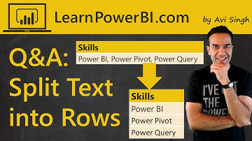 Power BI Query Editor: Split Text with Variable Delimiters (Q&A)