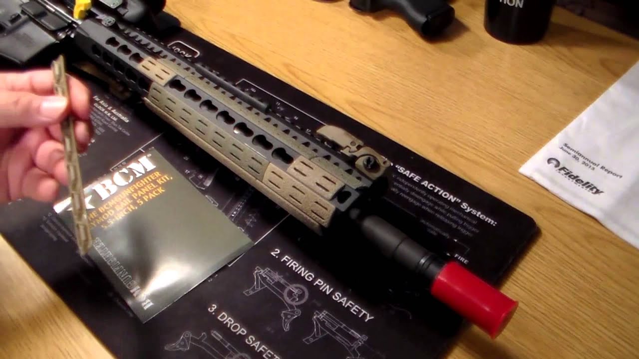 bcmgunfighter keymod rail section