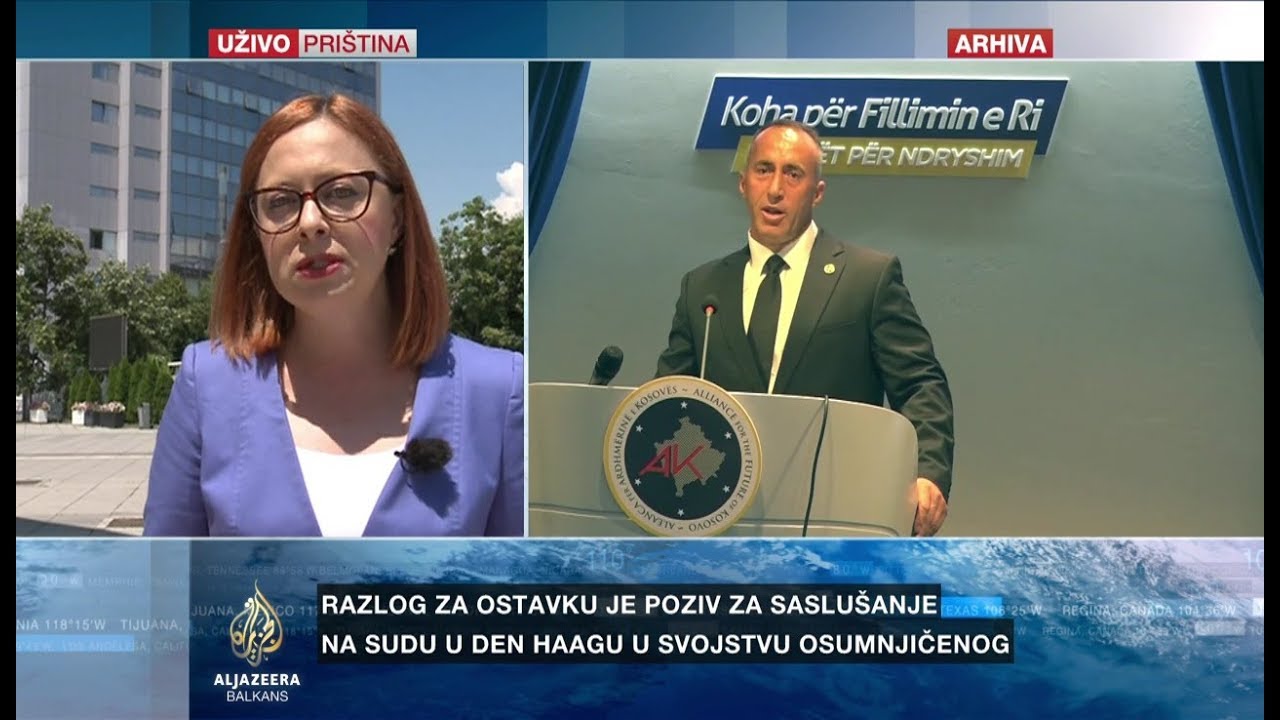 Blaževska Eurosimuska تتحدث عن الأزمة السياسية بعد استقالة هاراديناي