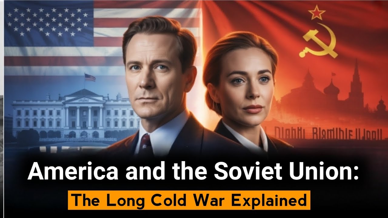 America and the Soviet Union: The Long Cold War Explained | The English Globe Podcast