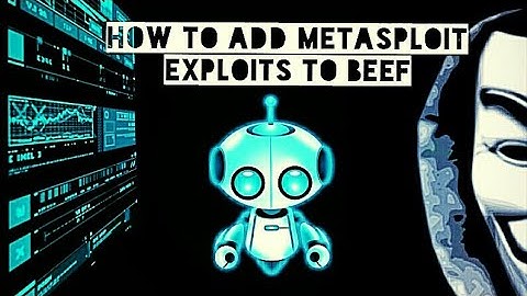 How to add the METASPLOIT exploits in BEEF!