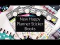 NEW Happy Planner  Back To Class Sticker Book Flip Through // Unboxing my Sticker Haul!