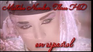 Culture Club-Mistake Number Three Alta Calidad en Español