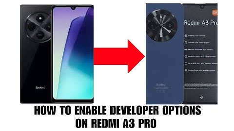 How to enable developer