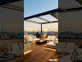 Luxury Rooftop Transformation 🔥 From Empty Concrete to Skyline Lounge #LuxuryRooftop #OutdoorLiving