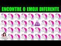 Desafio encontre o emoji diferente em 30 segundos  incrivelmente curiosa 