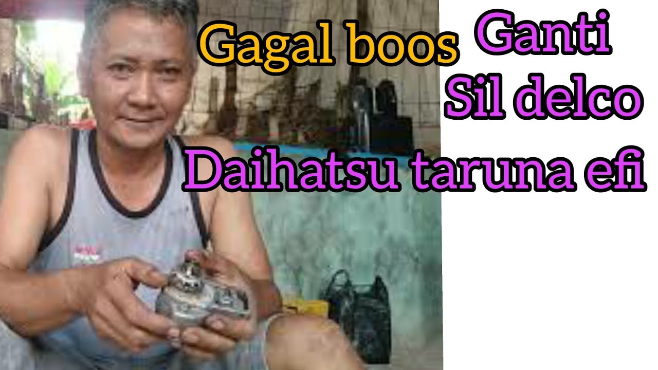 ganti sil delco taruna efi