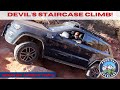 Jeep Grand Cherokee (WK2) Off Roading | Climb on Devil's Staircase | Broken Arrow Trail, Sedona AZ