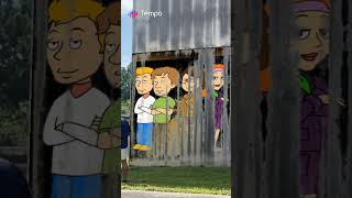 Softwashing Wall of The Scooby Gang #shorts #tempoapp #goanimate #scoobydoo