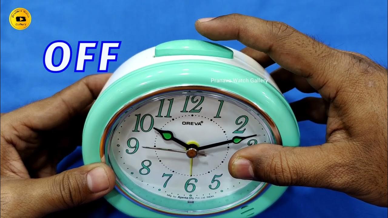 Oreva Alarm Time Piece 3007 YouTube