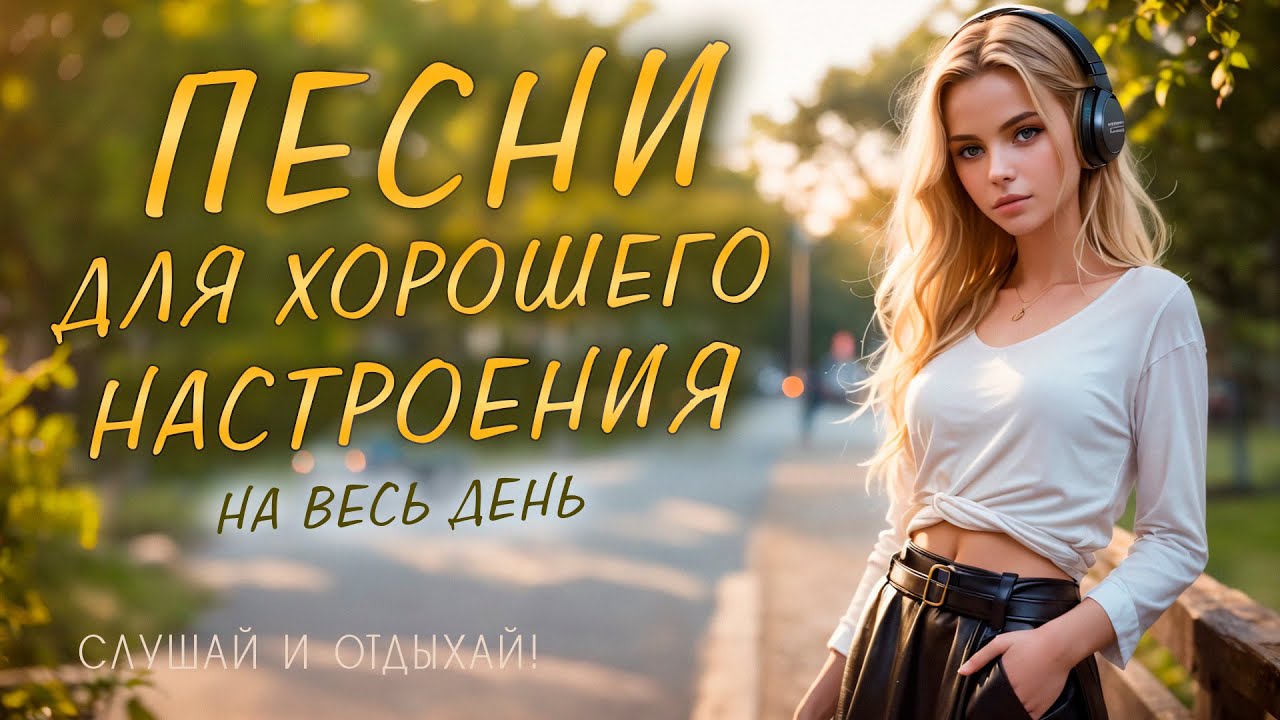 ПЕСНИ ДЛЯ ХОРОШЕГО НАСТРОЕНИЯ! ПЕСНИ ОТ ВСЕЙ ДУШИ! СЛУШАЙ И ОТДЫХАЙ ...
