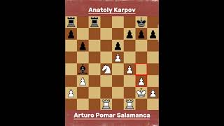 Anatoly Karpov's 92-Move Masterpiece! | Anatoly Karpov vs Arturo Pomar Salamanca (1976) screenshot 4