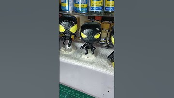 WIP for Spidey (Custom Paint) 🕷️🎹🤟😆 #shortvideo #shorts #custompainting #hobby #spiderman #funkopop
