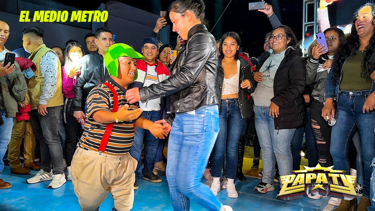 ASI BAILA EL MEDIO METRO CON SONIDO PIRATA ~ LA CUMBIA LORANA ~ APIZACO ...