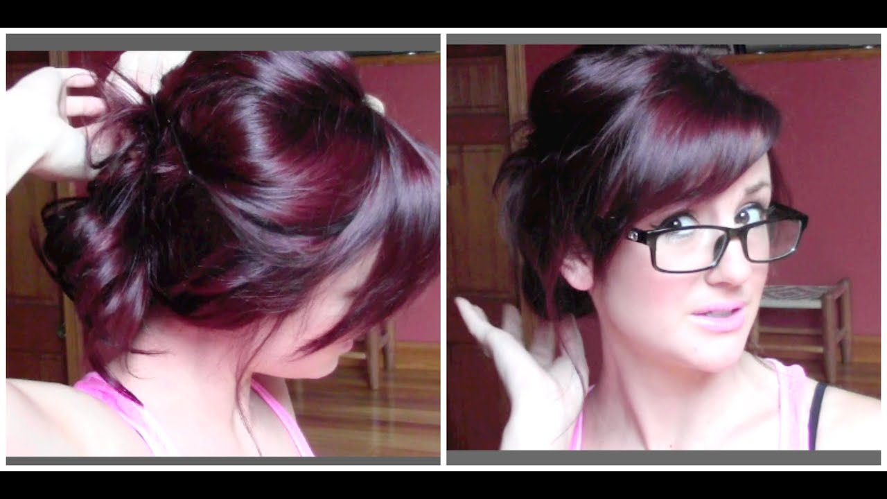 ♡ BACK TO SCHOOL | Cute & Easy Messy Bun! ♡