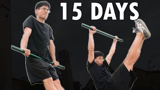 This Calisthenics Freestyle Beginner Learns the Dynamic Muscle-up in 15 Days