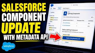 How to update Salesforce Lightning components using metadata API - Complete Guide