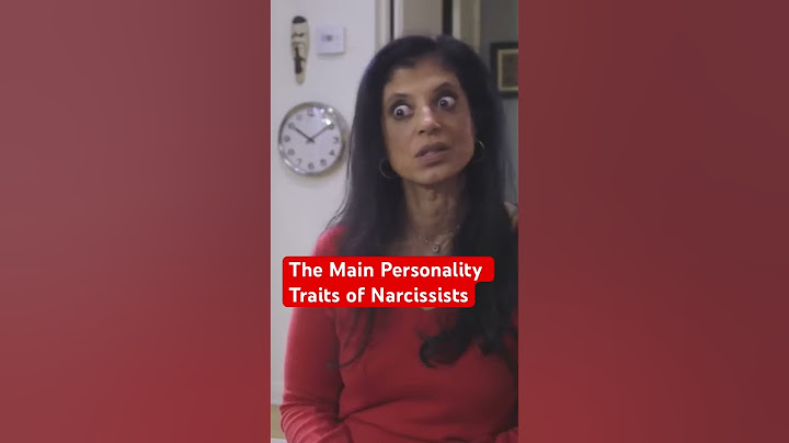 Main Traits of Narcissism #narcissism