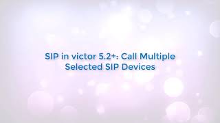 VideoEdge SIP Proxy and Enhancements to SIP in victor 5.2+ Wealth